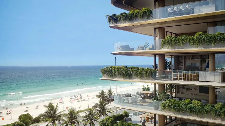Varandas com vista praia